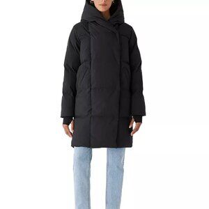 The Hygge Puffer Coat in Black